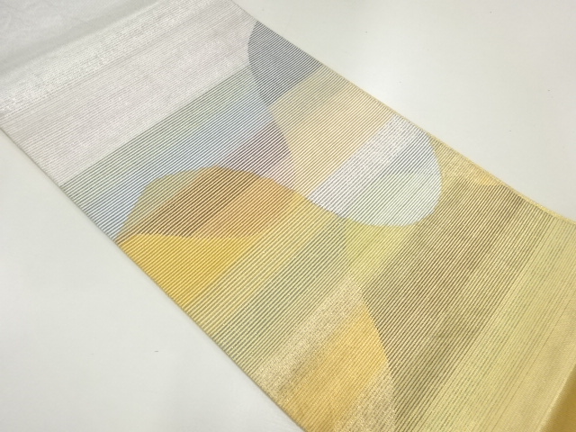 JAPANESE FUKURO OBI / WOVEN DISTANT MOUNTAINS